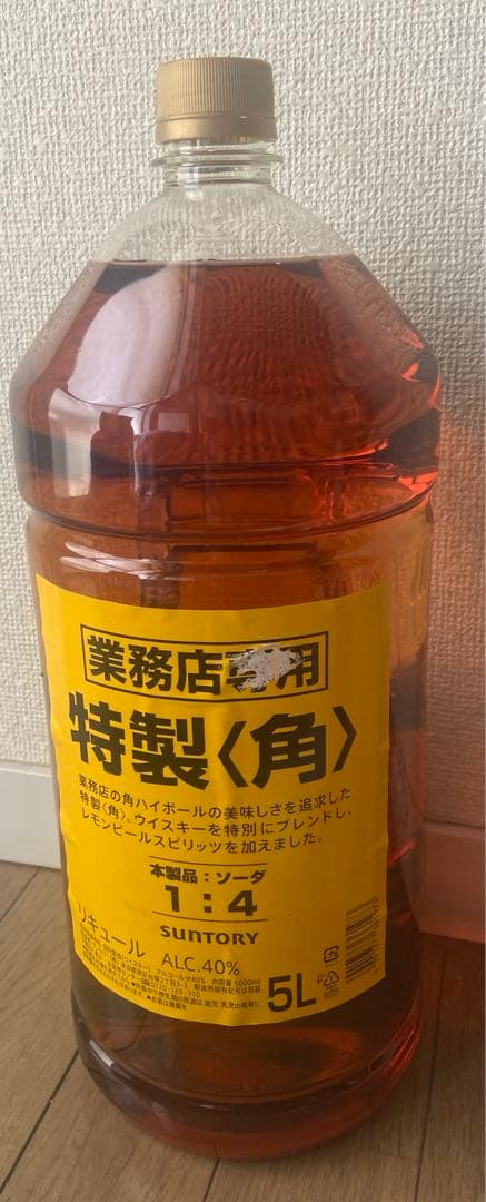 サントリー 特製角ウイスキー 5L 40%
