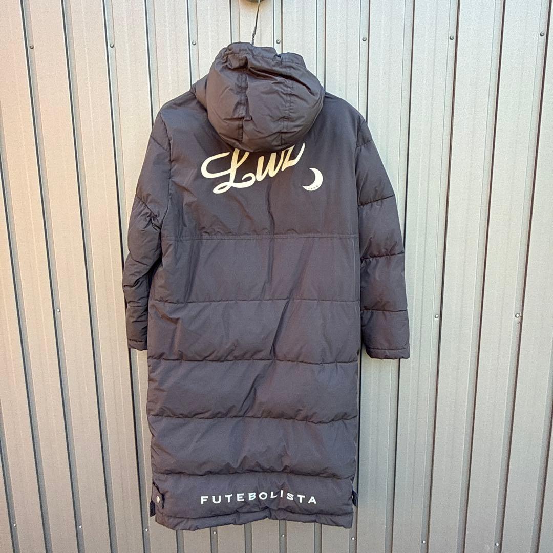 Luz フード付きベンチコート 黒　クリーニング済