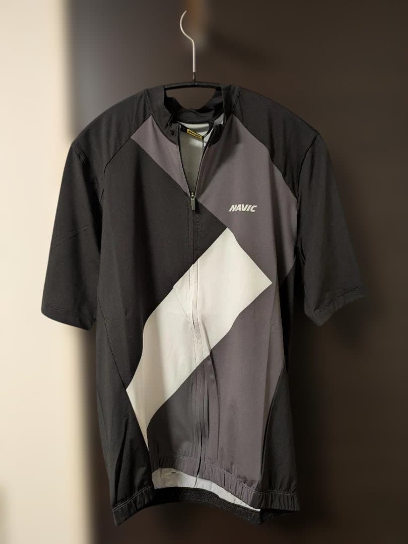 【新品】MAVIC Ksyrium Jersey L ブラック/グレー
