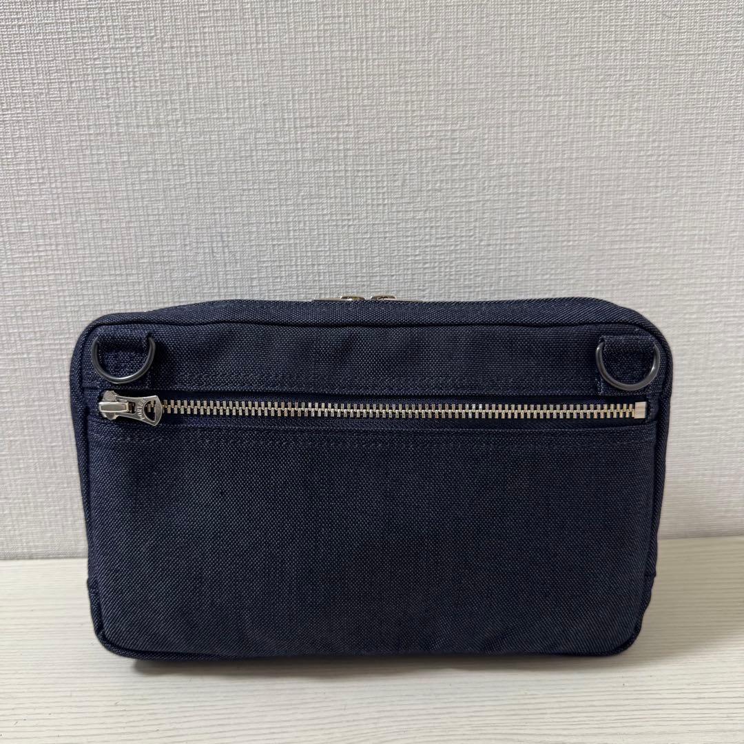 新品同様 ポーター スモーキー　ネイビー 2way ショルダーバッグ　06369