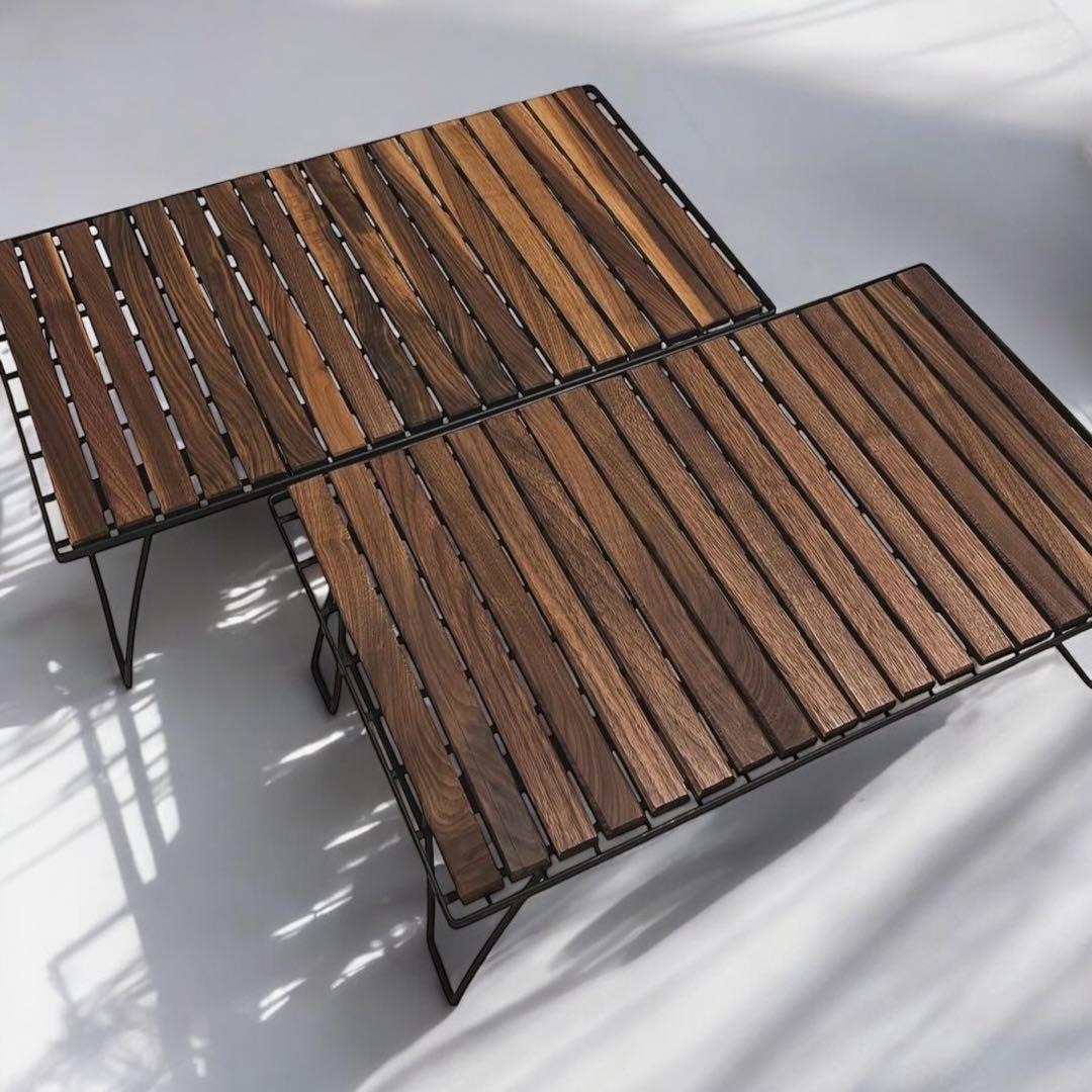 フィールドラックウォールナットロール天板