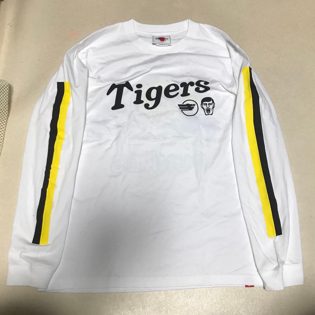 未使用 阪神タイガース L punkdrunkers パンクドランカーズ 長袖白