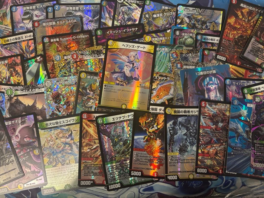デュエマ 引退品 デッキ まとめ売り スリーブ デッキケース付き