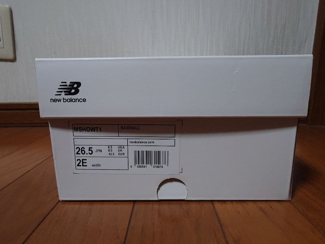 大谷翔平選手モデル (NewBalance) スパイク26.5cm