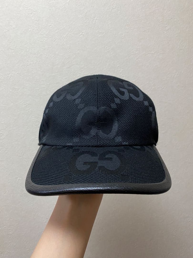 GUCCI ジャンボGG ブラック キャップ