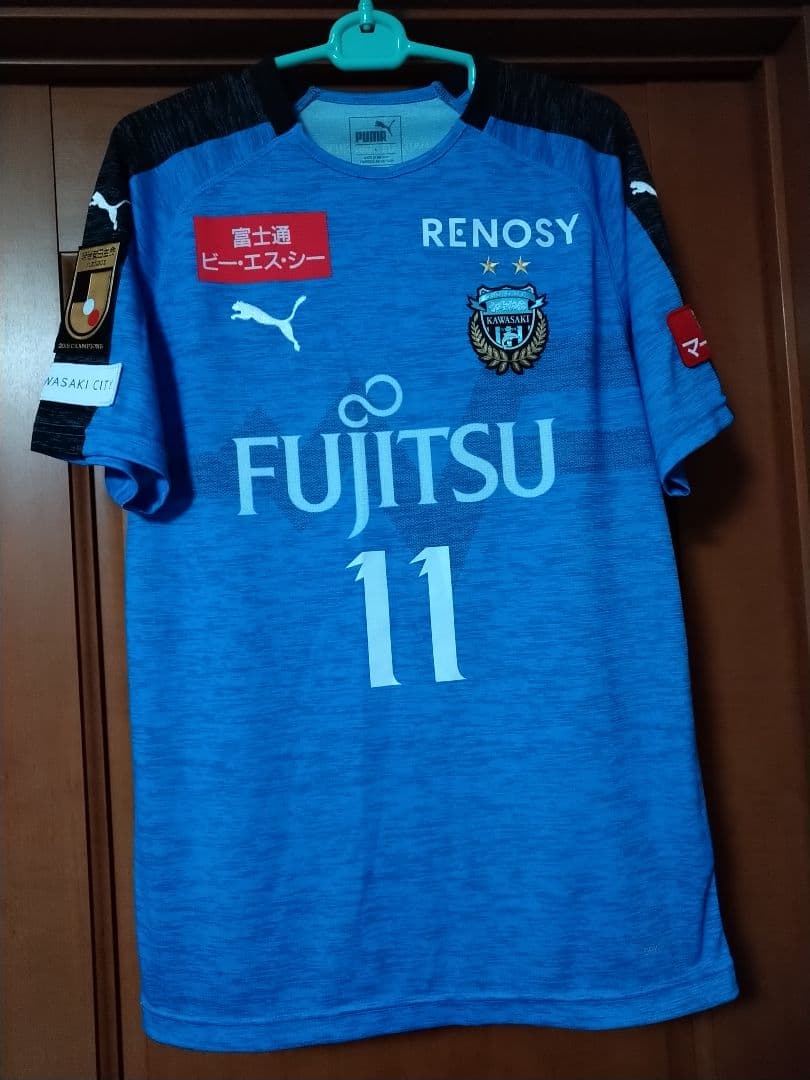 正規品　川崎フロンターレ2019シーズンユニホーム　美品　L