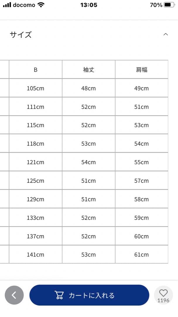 ロングコート　ブラウスは付きません！