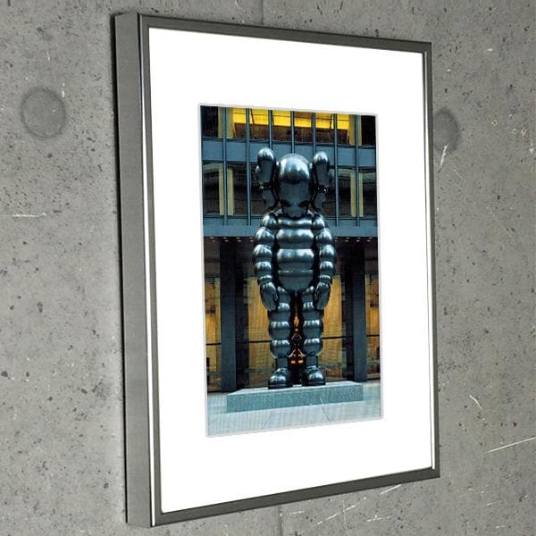 限定マット額装品/KAWS カウズ エキシビジョン限定/What Party