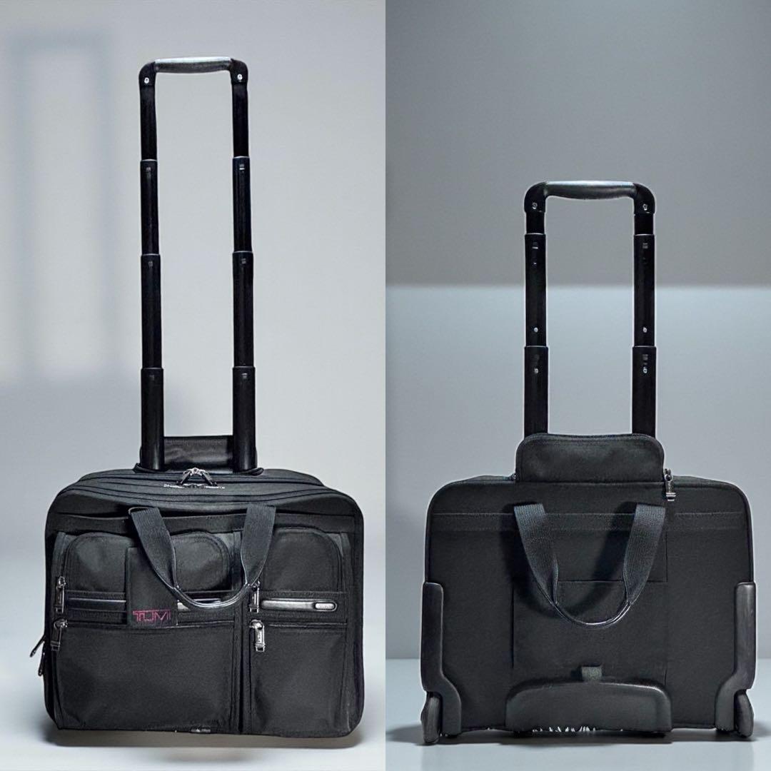 ✨極美品✨ TUMI キャリーバッグ ビジネス 2輪 黒 出張 機内持込