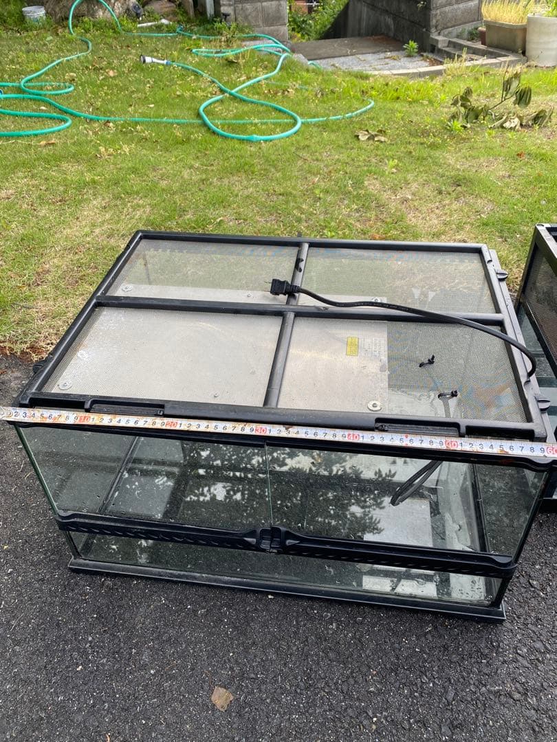 ガラス・プラスチック飼育ケースセット 10个