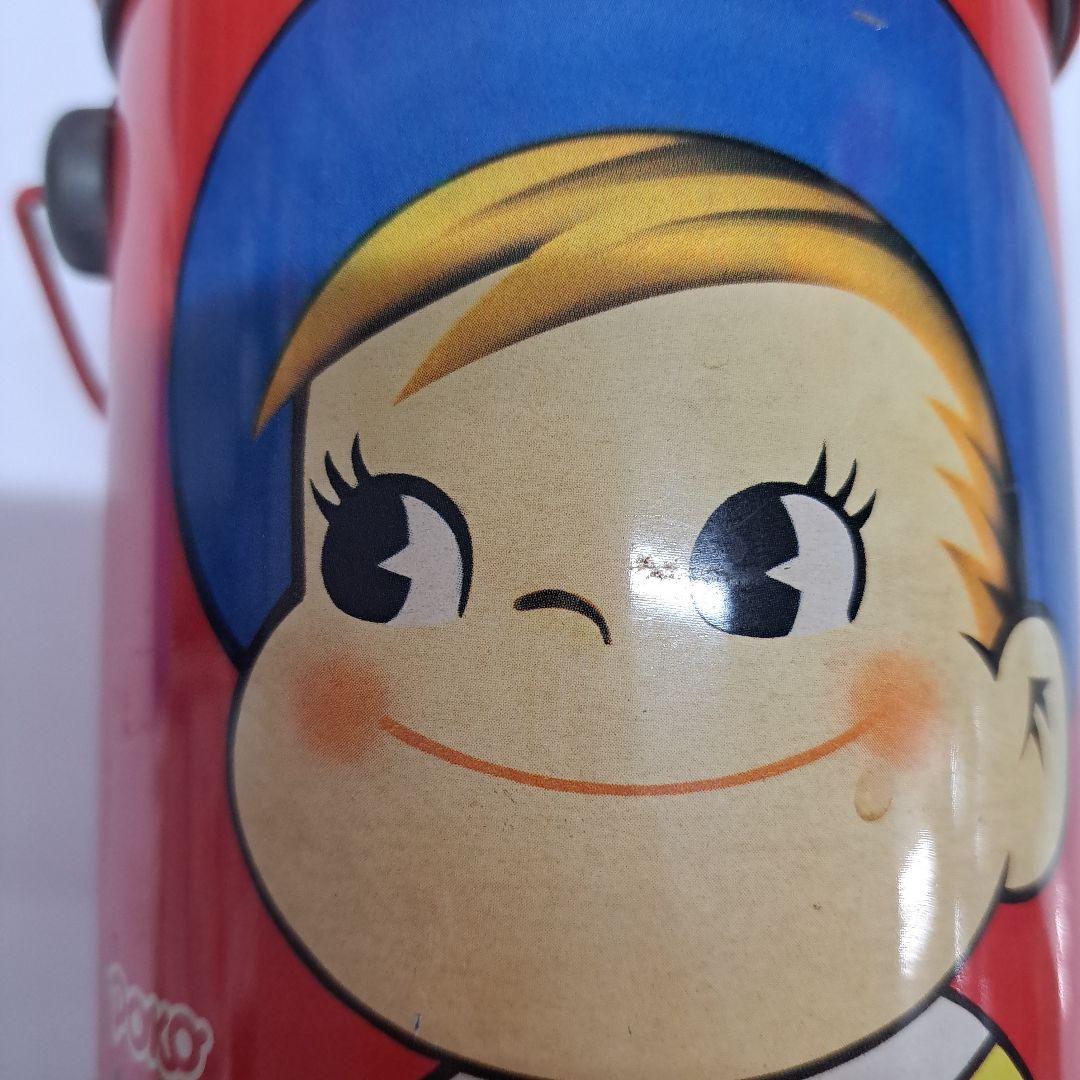Milky 玩具菓子　不二家　ポコちゃんの缶