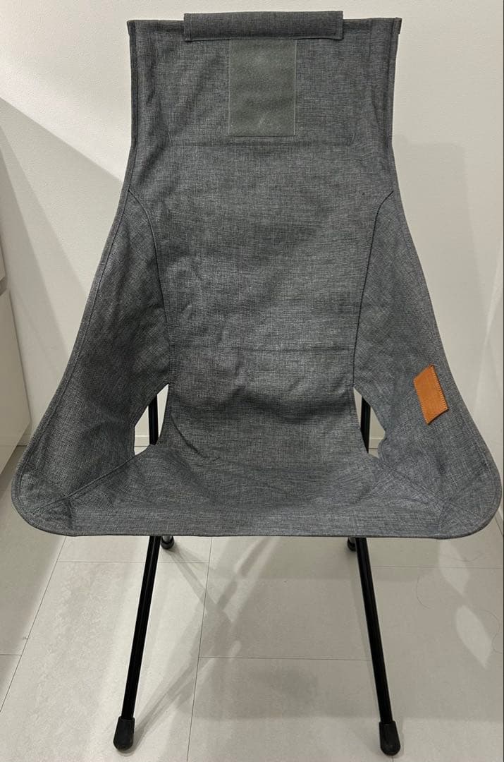 ヘリノックス ホームデコ&ビーチ サンセットチェア グレー①