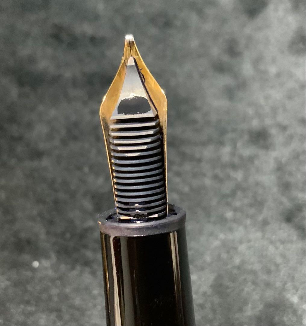 モンブラン　ソリテール　147 トラヴェラー　純銀にゴールド　18K B