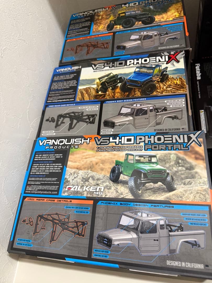 Vanquish vs4-10 クローラー RC4WD フタバ axial