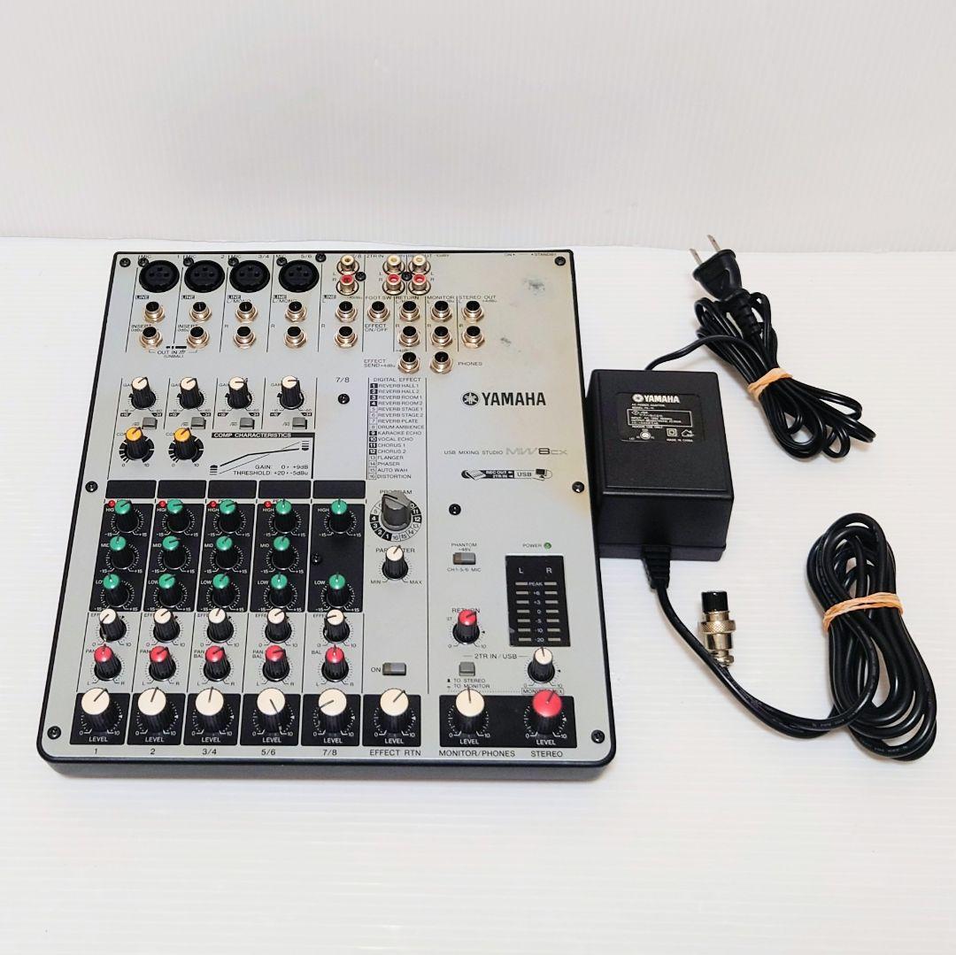 YAMAHA ヤマハ MW8CX ミキサー/USBオーディオインターフェース