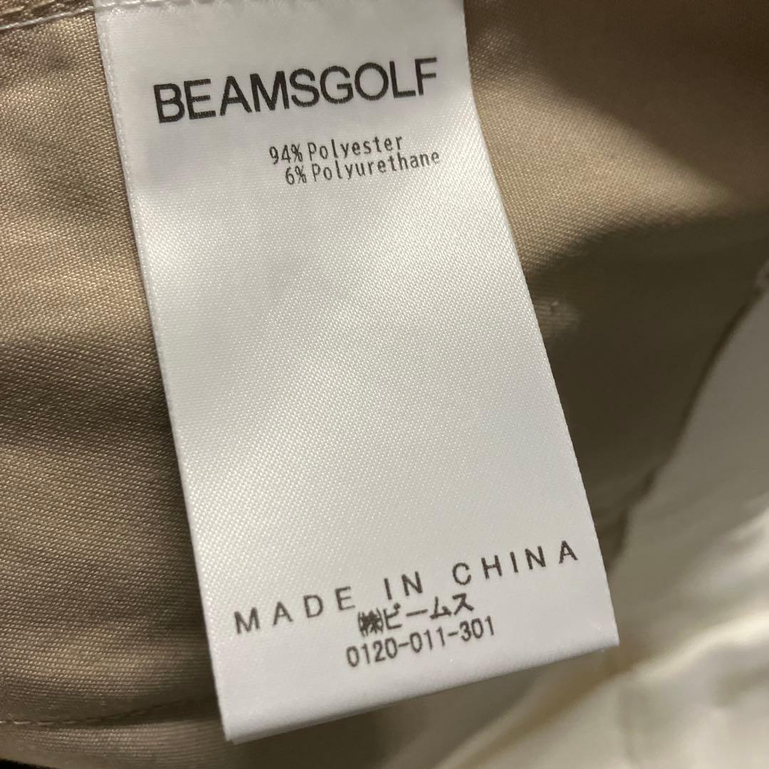 2025年　BEAMS GOLF UVカット　接触冷感　撥水　パンツ　白　S