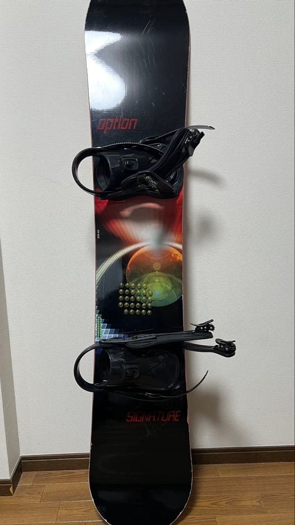 option SilverLite スノーボード ビンディング、ブーツセット