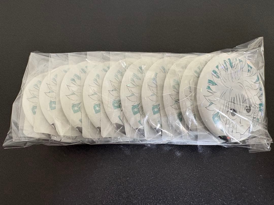 ハンターハンター オールスター缶バッジ キルア ヨークシンシティ 10点