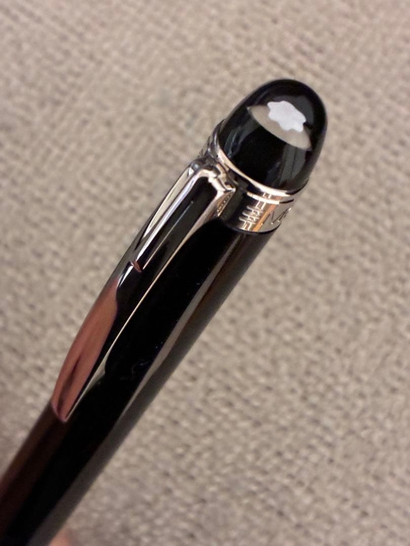 ◾️美品◾️モンブランスターウォーカー ボールペン◾️ミッドナイトブラック◾️新リフィル