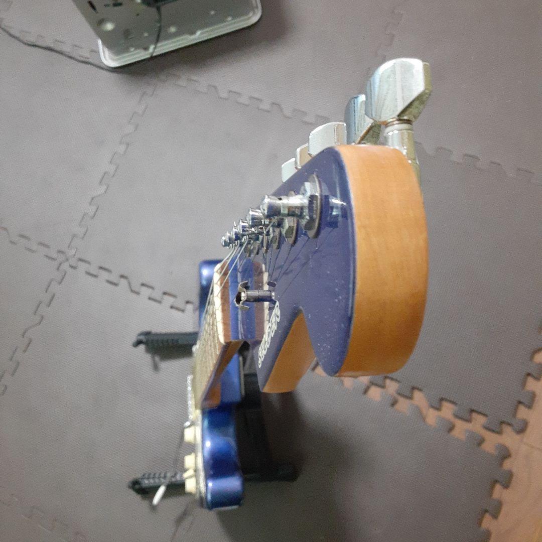 SELDER メタリックブルー エレキギター