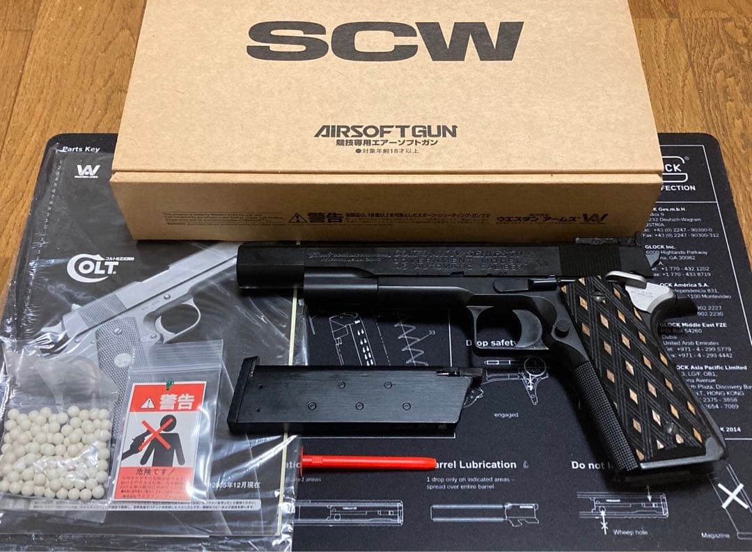 新品未使用 WA CLARK BOWLING PIN MODEL オールブラック