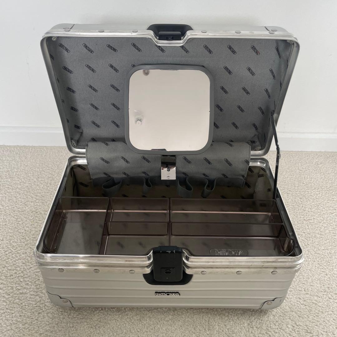 希少 RIMOWA Opal/オパール ビューティケース 19L アルミニウム