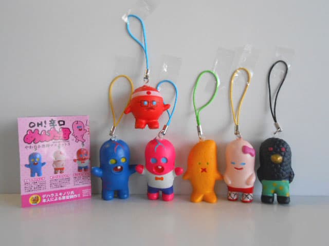 ♯Izi12EOOH!辛口めんた君やわらか魚卵マスコット3全6種