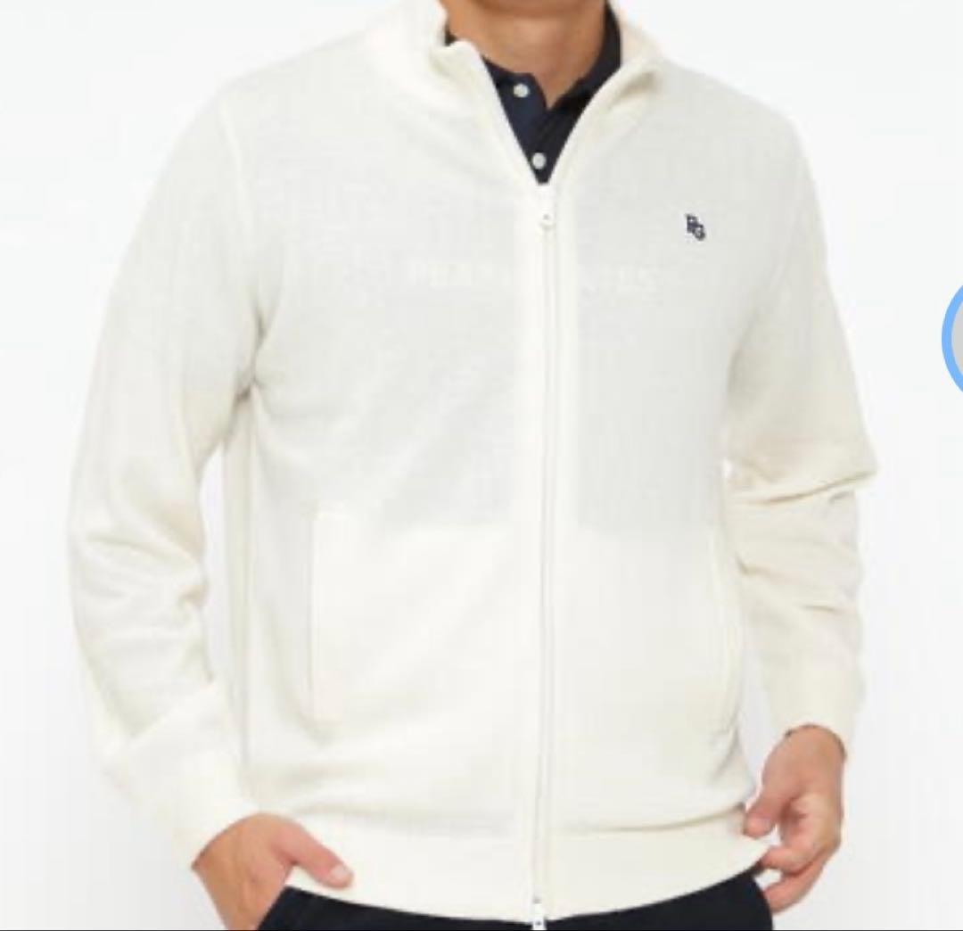 パーリ-ゲイツ　カシミヤ100%ニット　サイズ4　新品　白¥49500