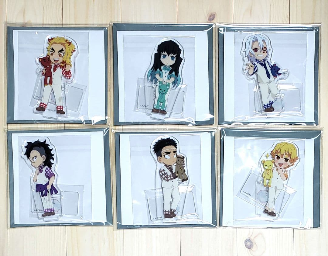 鬼滅の刃 ホワイトデー2023 アクリルスタンド 12種 フルコンプ 未開封