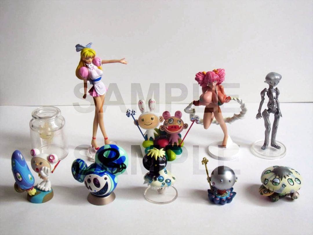 海洋堂　村上隆のスーパーフラット　ロサンゼルスエディション 全10種　未開封