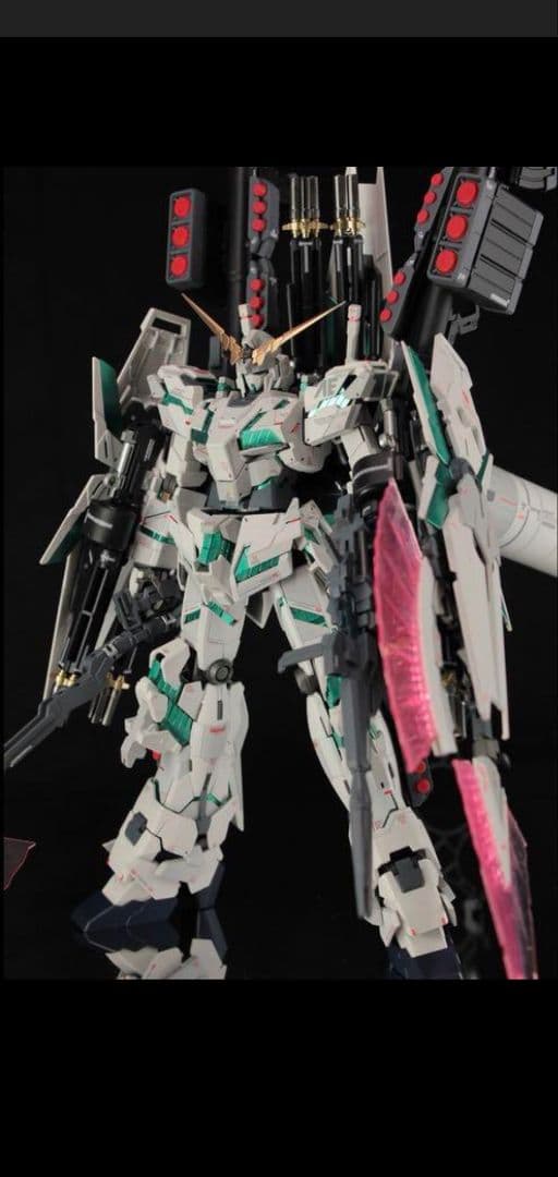 MG フルアーマーユニコーンガンダム ver.ka 改修塗装完成品 欠品あり