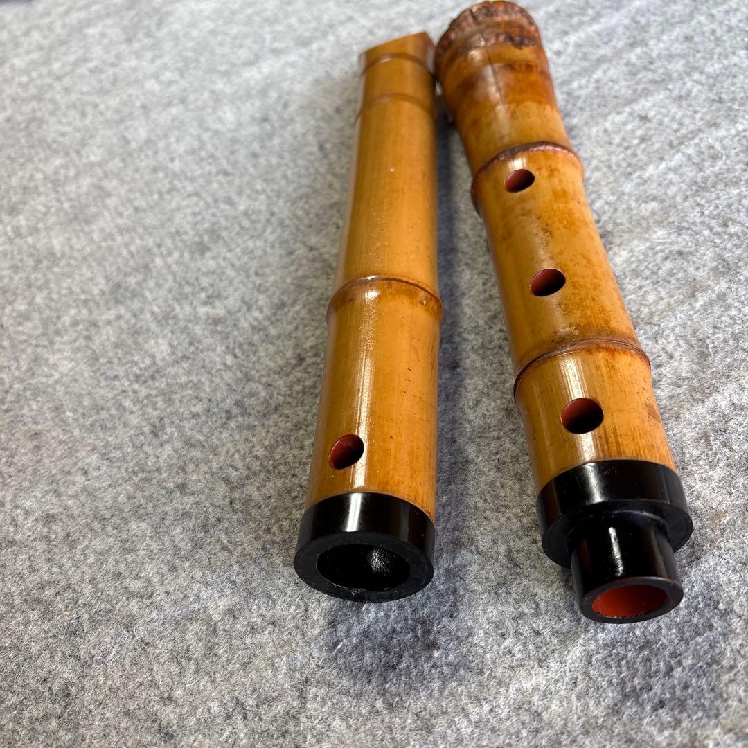 264尺八一尺八寸管　無銘