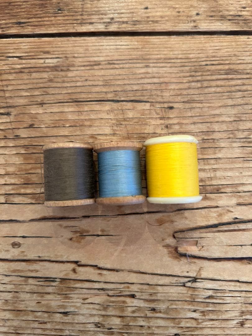 フランス蚤の市購入アンティーク糸13点セット