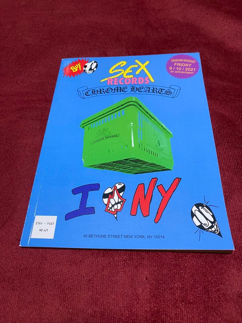 超希少★クロムハーツ★SEX RECORDS★カタログ/冊子★マッティボーイ