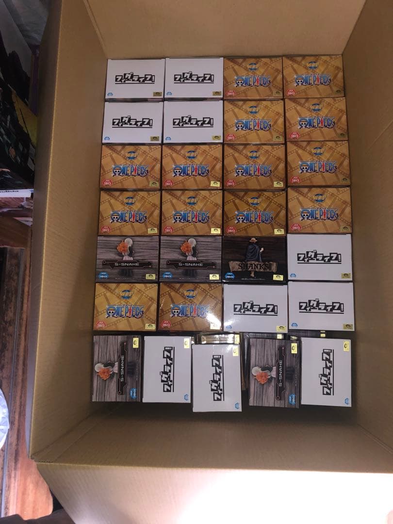 ワンピース　フィギュア　ワーコレ　Sスネーク　黄猿　フィグライフ　ニカ　98個