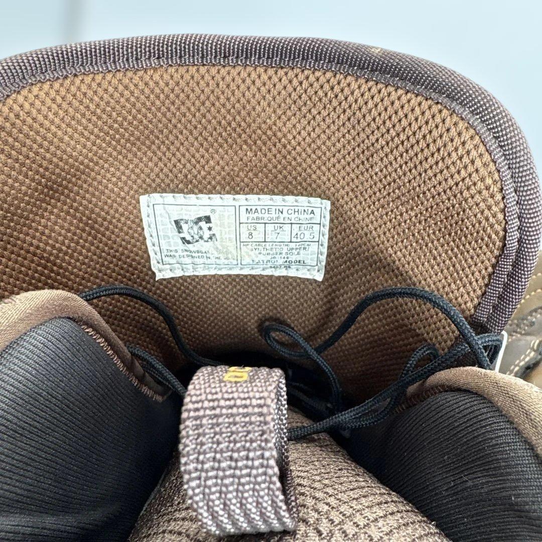 DC スノーボードブーツ ブラウン