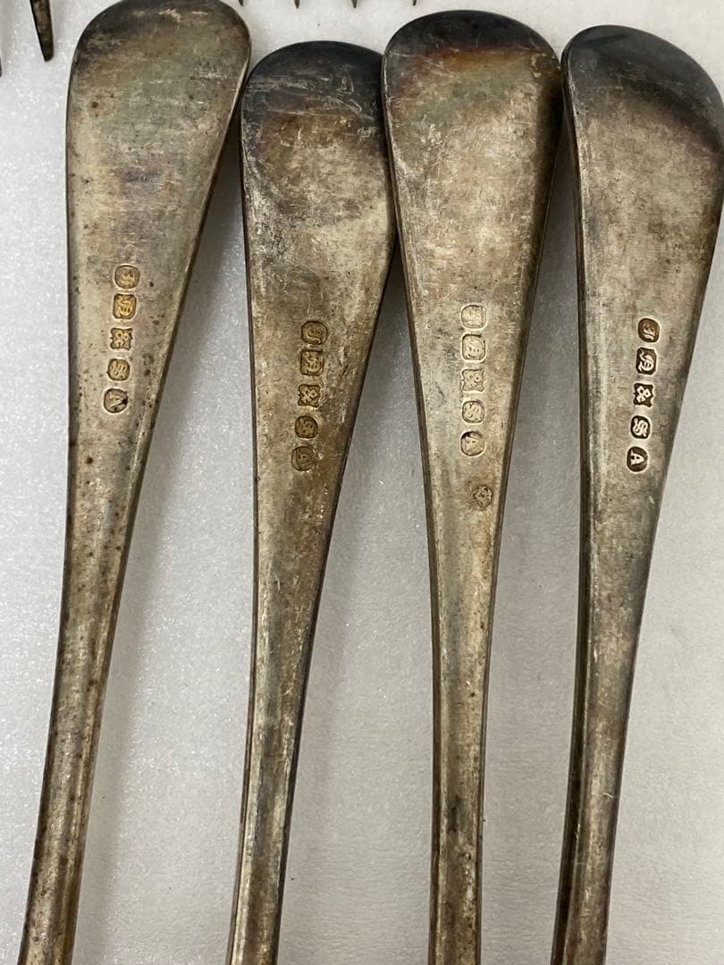 3-3199 アンティークスプーン・フォークまとめ