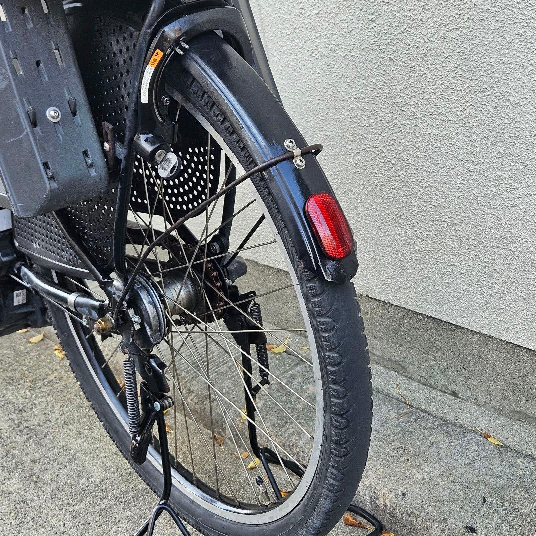 ブリジストン♪３人♪電動アシスト自転車♪HYDEE.IIバッテリー２個♪ブラック