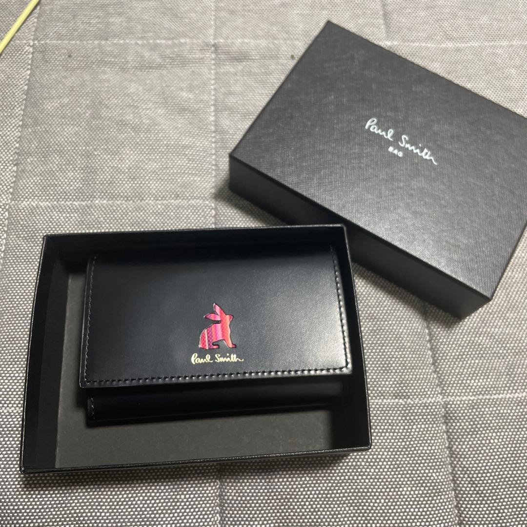 h*p様 Paul Smith 牛革　ブラック 名刺入れ