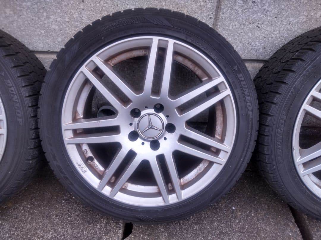 j*k様 メルセデスベンツ用スタッドレスタイヤ&ホィール４本の出品です。
