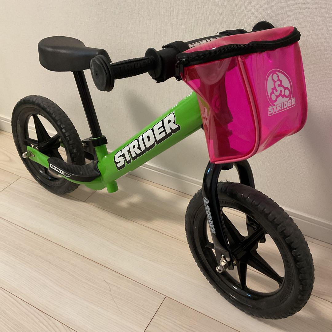 STRIDER バランスバイク ランニングバイク　グリーン　緑 12インチ
