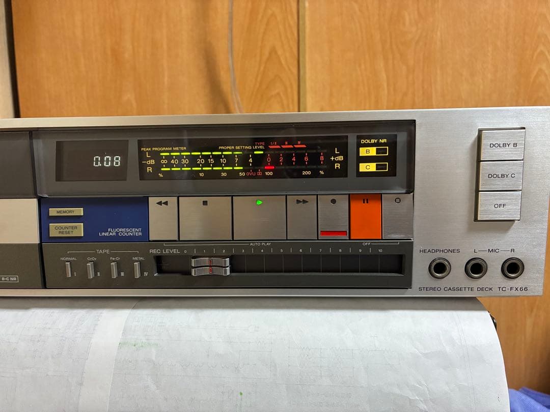 SONY TC-FX66 カセットデッキ