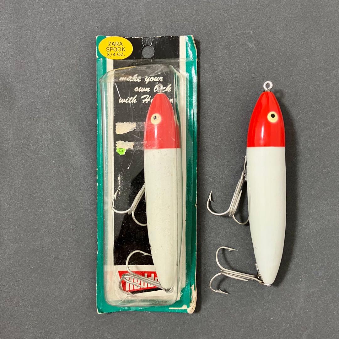 新品未開封　ヘドン バナナザラ 赤頭RH　1970年〜 HEDDON ZARA