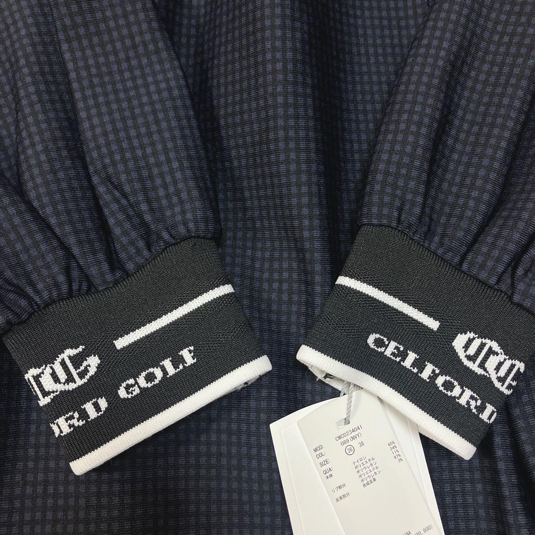 虹　完売品　新品　希少　セルフォード　ゴルフ　裏起毛ロゴデザインワンピース