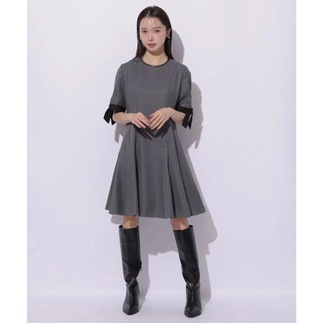 新品マイストラーダ　マチフレアミニワンピース （黒）