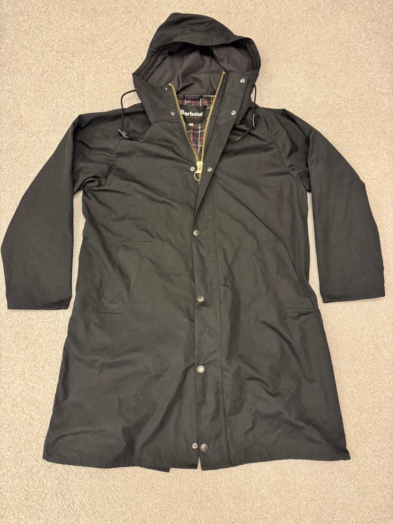 Barbour × BEAMS F / 別注 フーデッド ハンティングコート