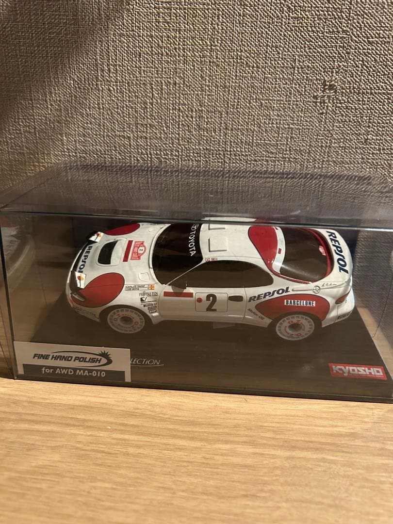 京商　ASC トヨタ　セリカ　WRC 1992 カルロス　MZP418CS