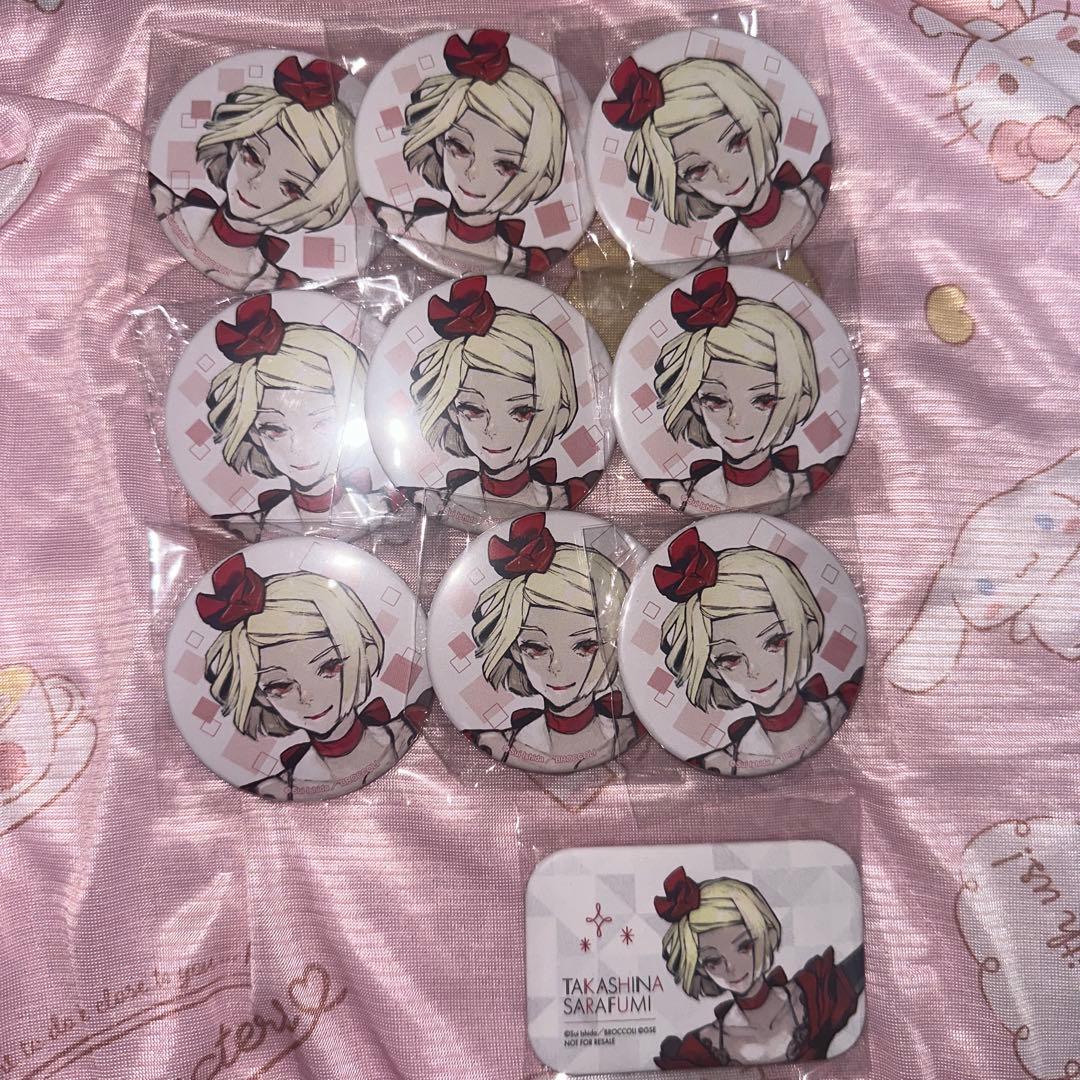 JACKJEANNE 高科更文 トレーディング缶バッジ