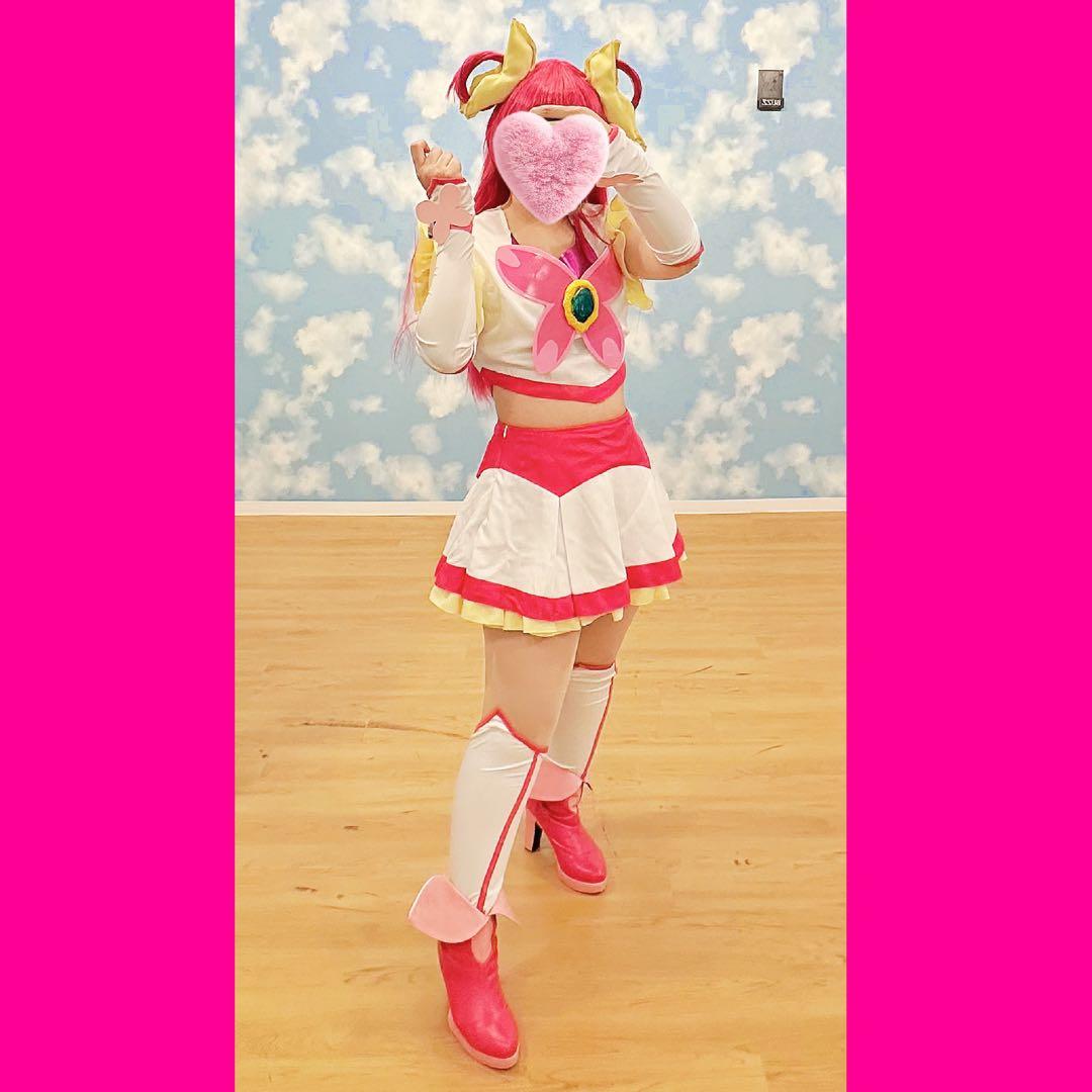 キュアドリーム コスプレ衣装 Yes!プリキュア5 夢原のぞみ 大人用
