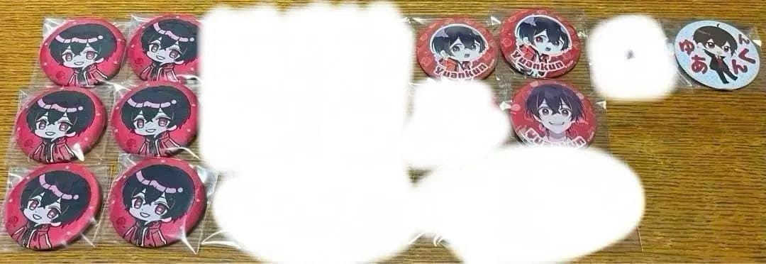 バラ売り○ カラフルピーチ　ゆあんくん　缶バッチ　まとめ売り